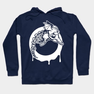 Reikland Undead Dolphins - White Design Hoodie